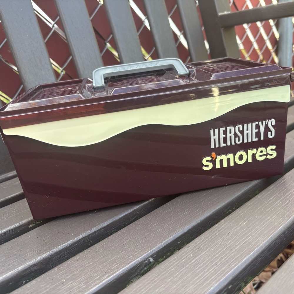 Hershey's S'mores Caddy, Portable Organizer for Camping and Snacks